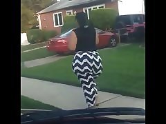 BBW päärynä bootywalking
